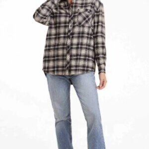 nuuds Boyfriend Flannel sz Medium